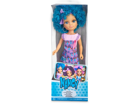 Boneca Famosa Nancy Curly Power Blue