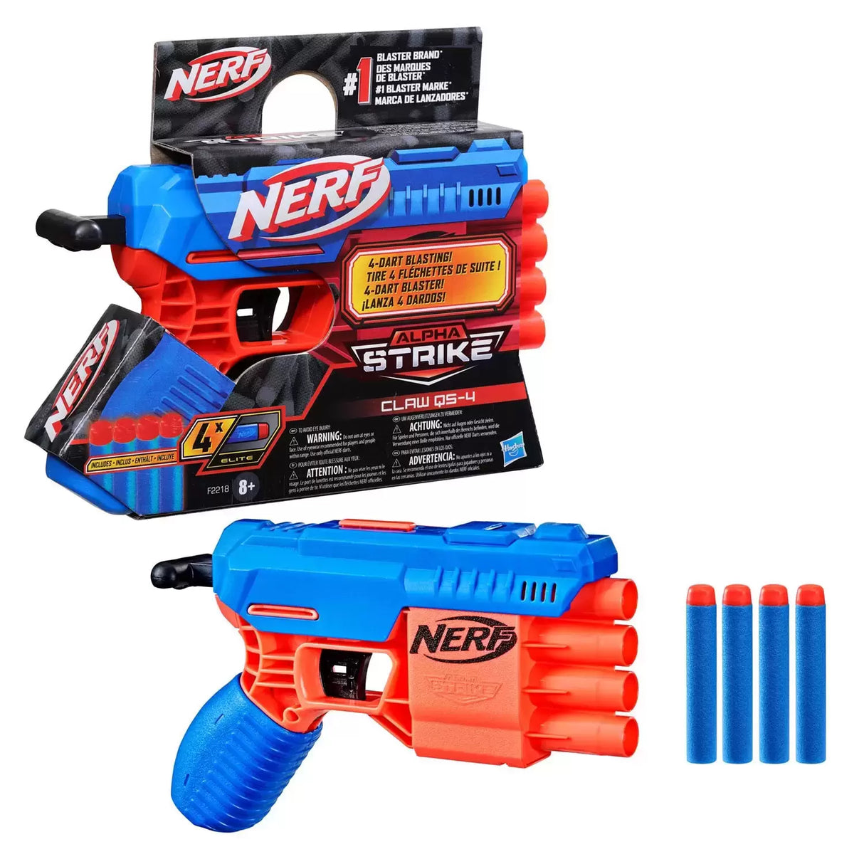 Nerf Alpha Strike Claw QS-4 Hasbro