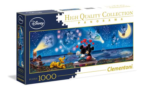 Puzzle Mickey e Minnie Disney 1000 peças - Clementoni