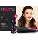 Alisador de cabelo 30W HOOMEI HM-7862 - Preto