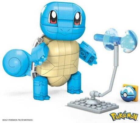 Mega Construx Pokémon Build & Show Squirtle Construction Toy - 199 Peças