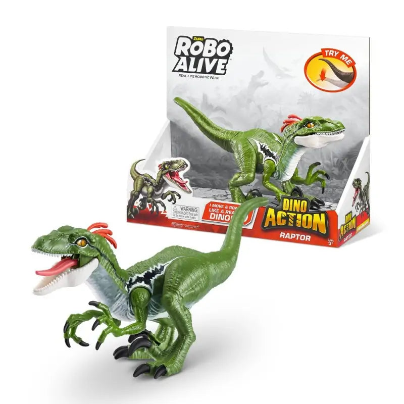 Robo Alive Dino Action Dinossauro Raptor